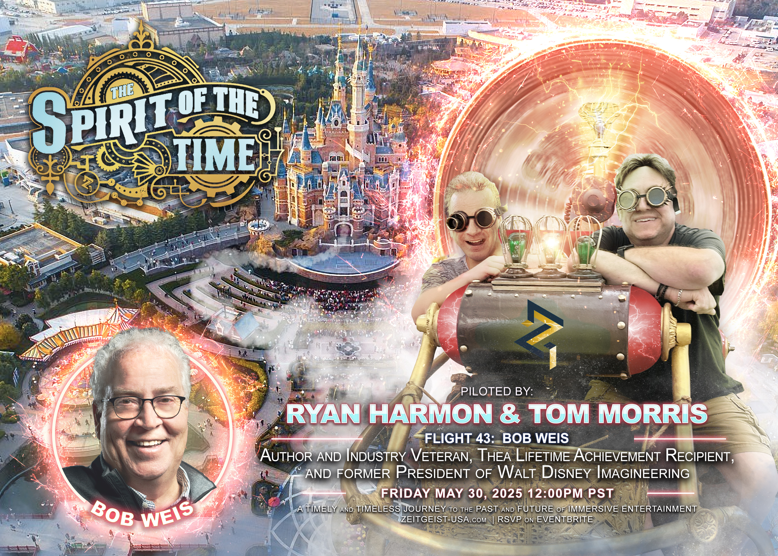 Zeitgeist Design & Production to host Bob Weis on The Spirit of the Time Zoomcast